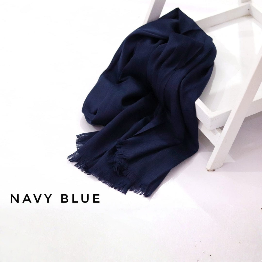 PREMIUM TURKISH LAWN - NAVY BLUE