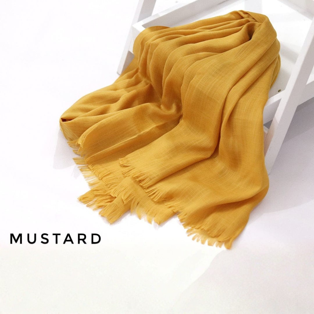 PREMIUM TURKISH LAWN - MUSTARD