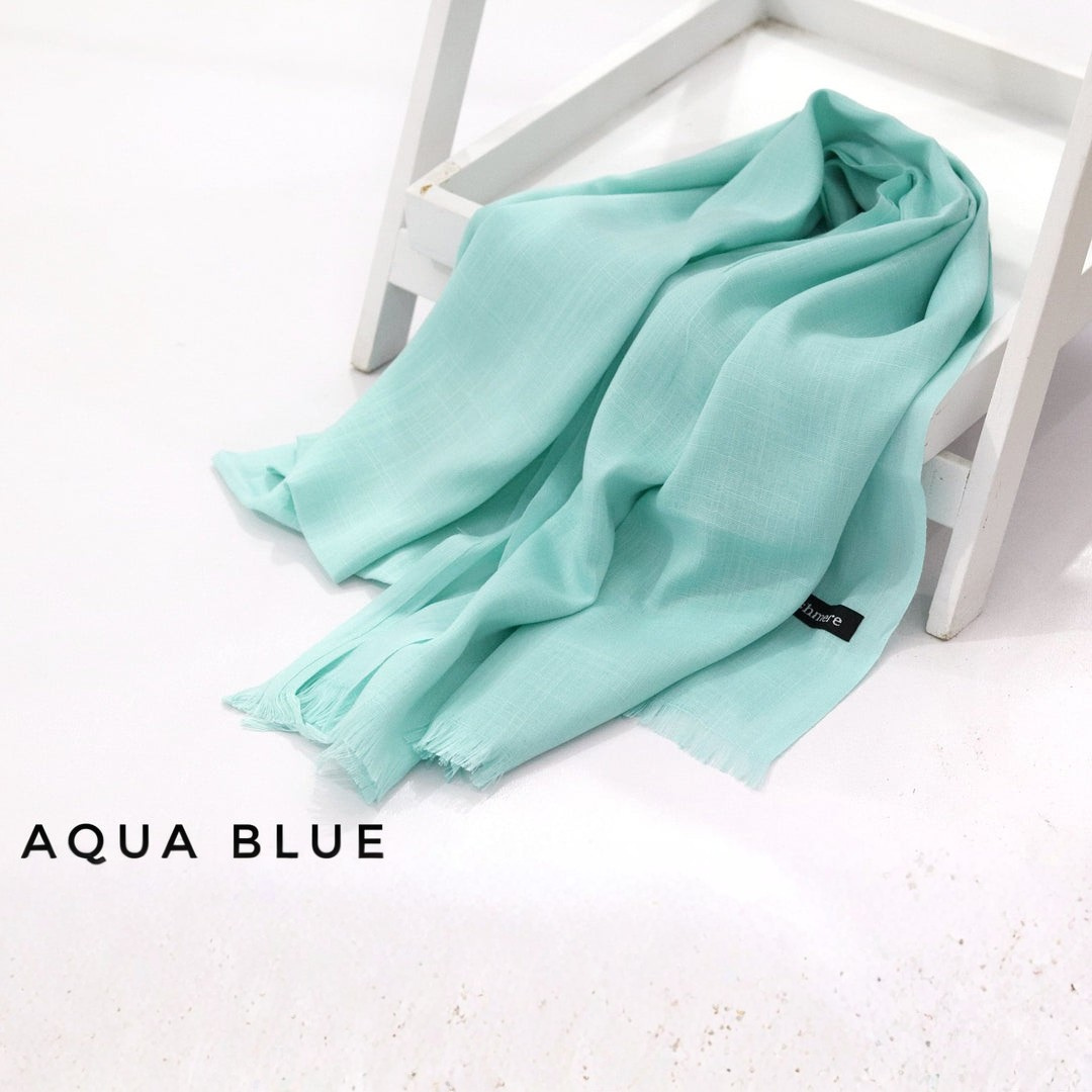 PREMIUM TURKISH LAWN - AQUA BLUE