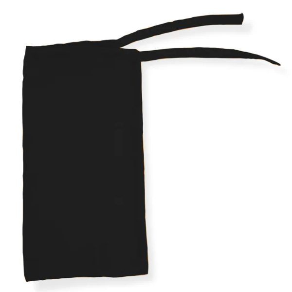 TIE BACK NIQAB - BLACK