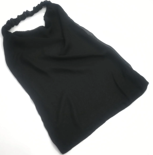 ELASTIC NIQAB - BLACK