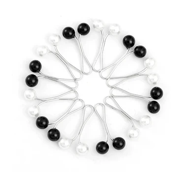 TURKISH HIJAB CLIPS - PACK OF 2