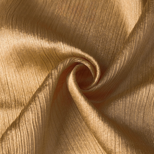 CRINKLE SILK - GOLDEN