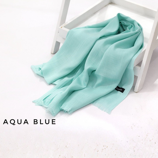 PREMIUM TURKISH LAWN - AQUA BLUE