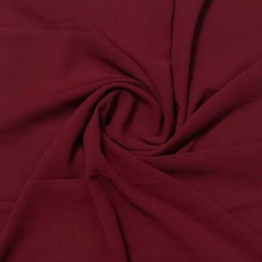 Classic Georgette - Maroon