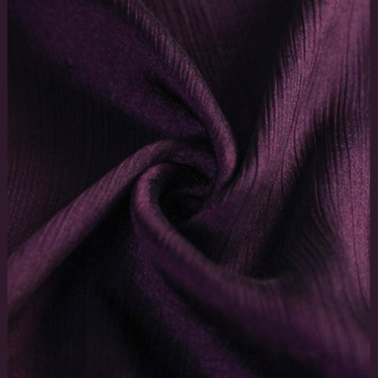 CRINKLE SILK - PURPLE