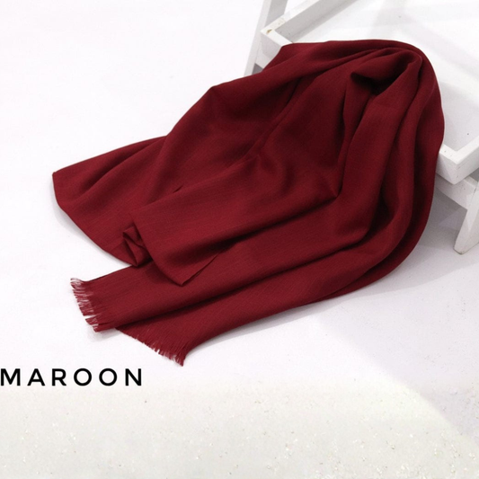 PREMIUM TURKISH LAWN - MAROON