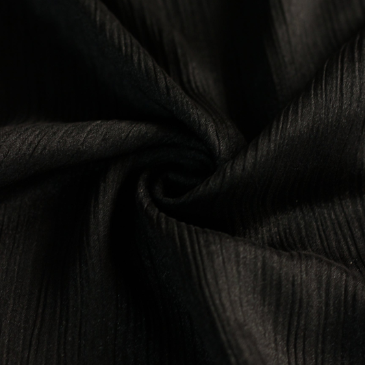 CRINKLE SILK - COAL
