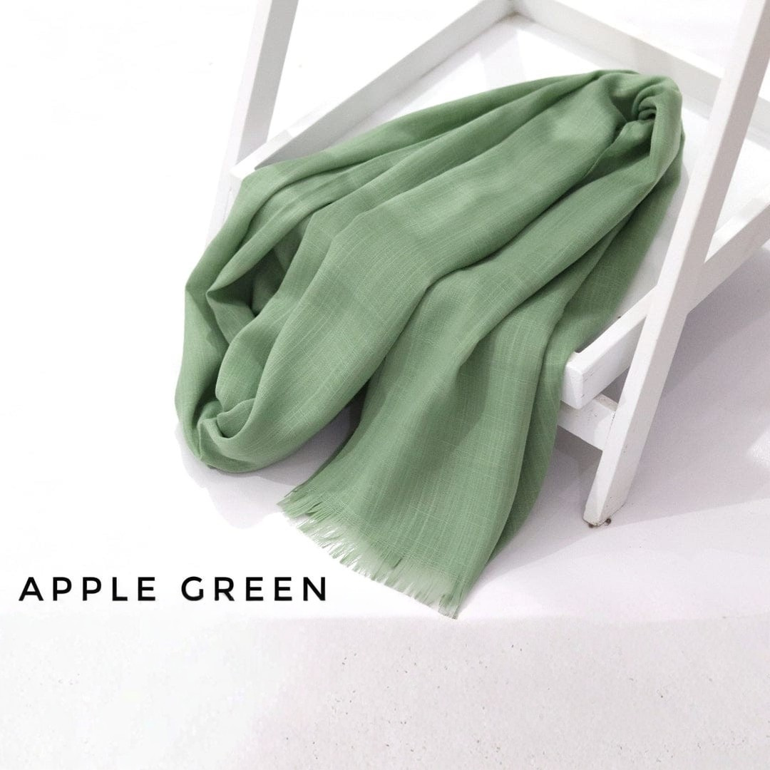 PREMIUM TURKISH LAWN - APPLE GREEN