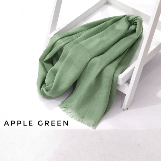 PREMIUM TURKISH LAWN - APPLE GREEN
