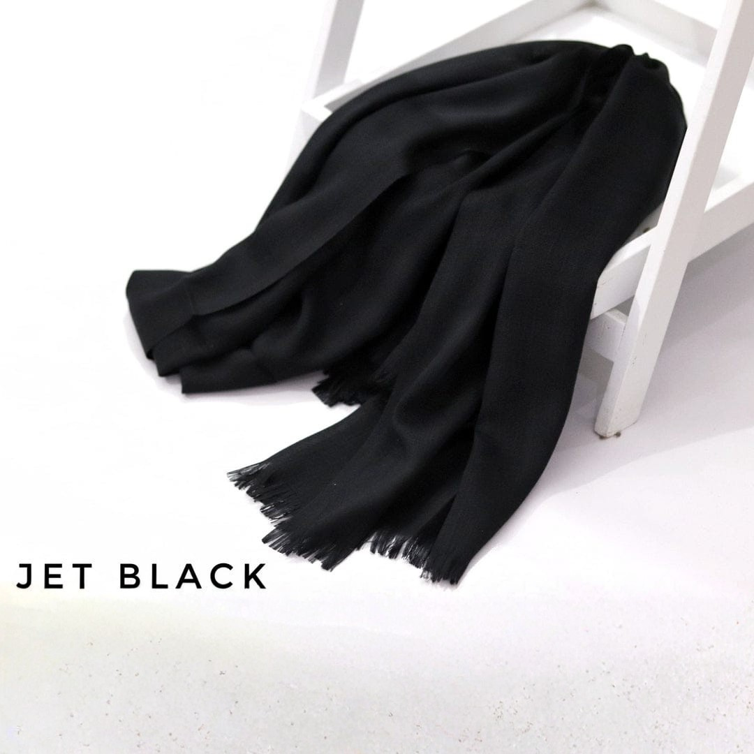 PREMIUM TURKISH LAWN -  JET BLACK