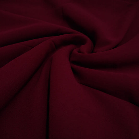 Classic Georgette - Dark Maroon