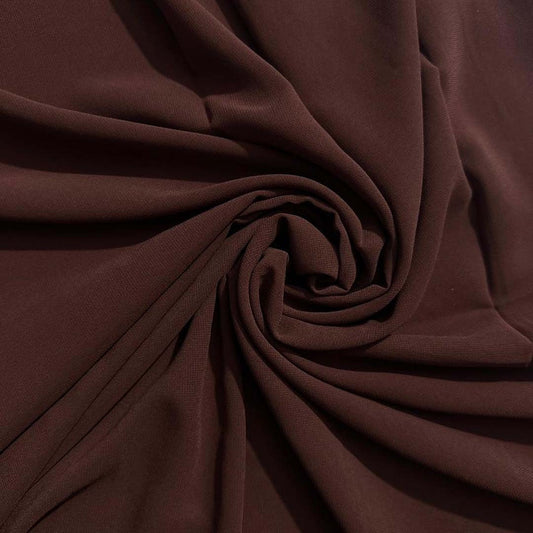 Classic Georgette -   Chocolate Brown