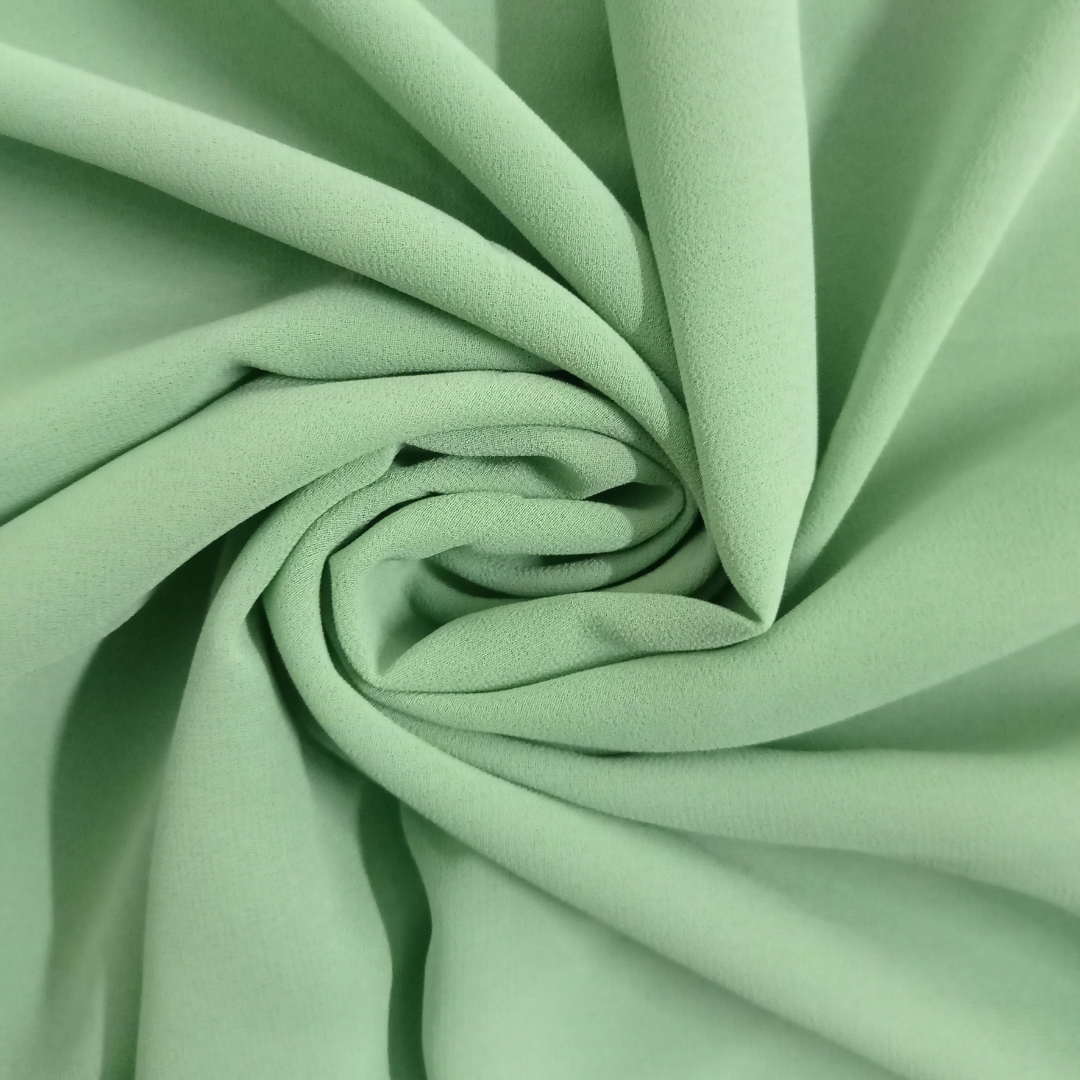 Classic Georgette - Leaf Green