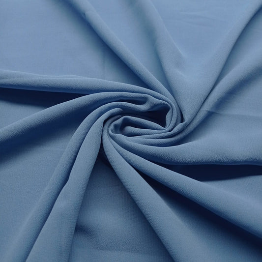 Classic Georgette - Teal Blue